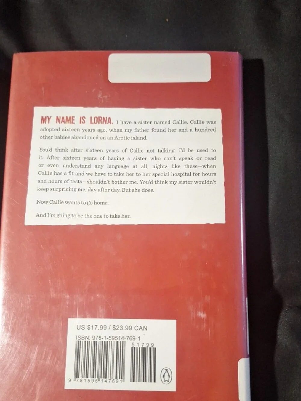 Iceling By Sasha Stephenson Red Cover Hardback